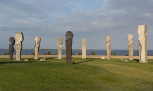 Dodekalitten - et monument for den kommende tid  foto: Carsten Krogstrup